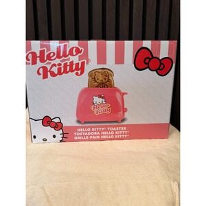 Hello Kitty 2 Slice Toaster – Cool Touch Design – Pink – NEW IN BOX